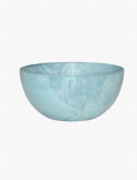 Artstone fiona bowl aqua  burobloemen