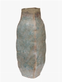 Foto van Indoor pottery pot jolanda blue (colour of abira) via burobloemen
